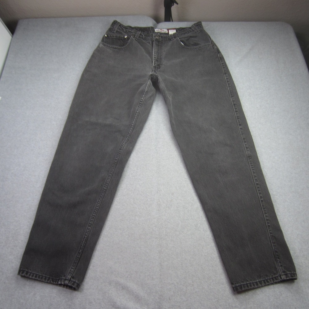 Vintage Levis 545 Jeans Mens 34x32 Gray Loose Fit Tapered Brown Tab 90s‎ Denim